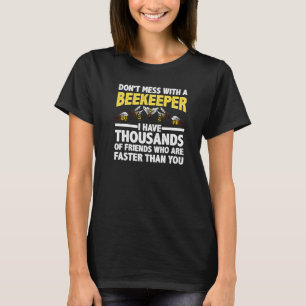 T-shirt Apiculteur Hommes Femmes Apiculture Abeille à miel