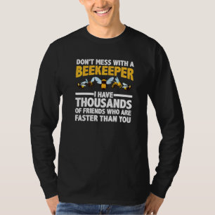 T-shirt Apiculteur Hommes Femmes Apiculture Abeille à miel