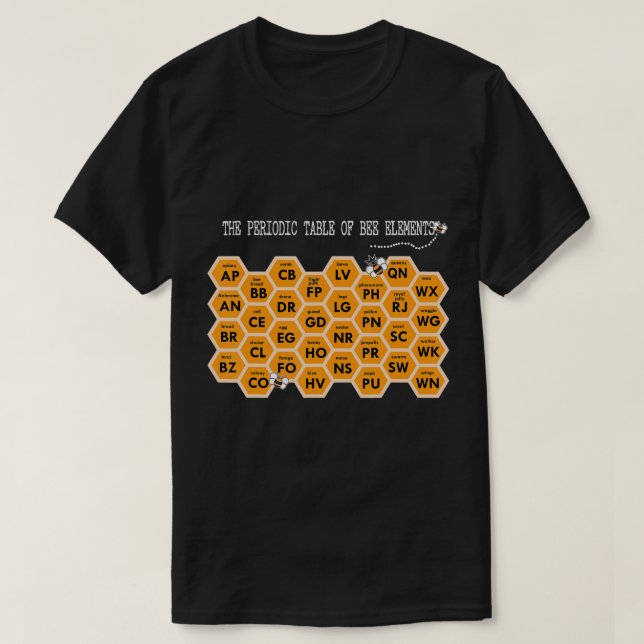 T-shirt Apiculteurs Abeille Miel Apiariste Abeille Abeille (Design devant)