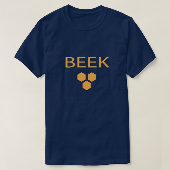 T-shirt Apiculteurs de Beek avec le symbole de nid (Design devant)