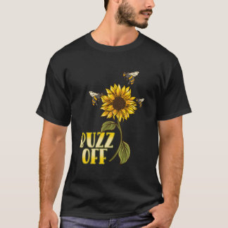 T-shirt Apiculture - Bee Buzz Off Sunflower - Apiary