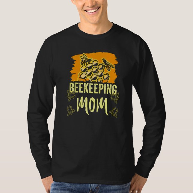 T-shirt Apiculture Maman Hobby Bees Beekeeper Dit Mère (Devant)