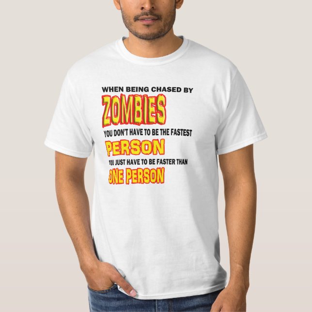 T-shirt Apocalypse de zombi (Devant)