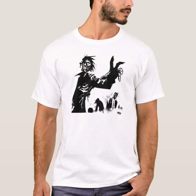 T-shirt Apocalypse de zombi (Devant)