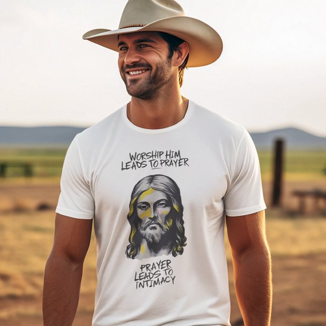 T-shirt Apocalypse divine : L'adorer conduit à la prière (Créateur téléchargé)