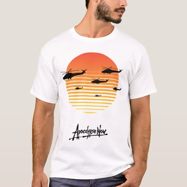 T-shirt Apocalypse maintenant minimaliste (Devant)