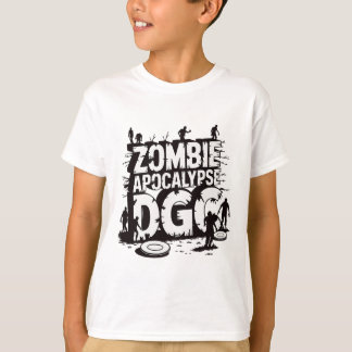 T-shirt Apocalypse Zombie Dgc Drôle de Golf Zombie Amoureu