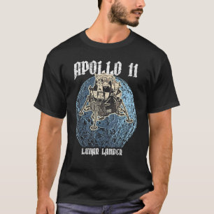 T-shirt Apollo 11 Lander lunaire Lander Spacecraft Lune La