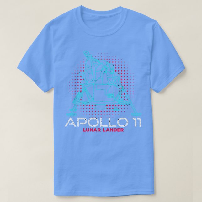 T-shirt Apollo 11 Lander Lune 1 (Design devant)