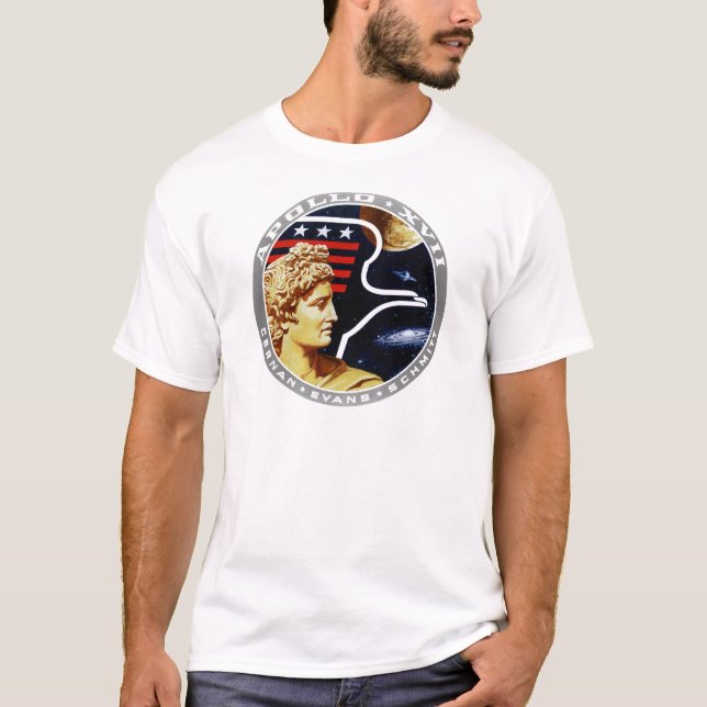 T-shirt Apollo 17 : Les hourras finaux ! (Devant)