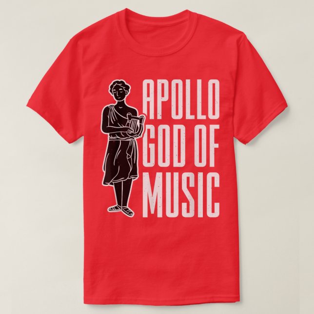 T-shirt Apollo Dieu De La Musique Grec Dieu Apollo Grec My (Design devant)