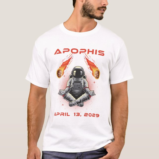T-shirt Apophis 99942 April 13 2029 Asteroid Comet Meteor  (Devant)