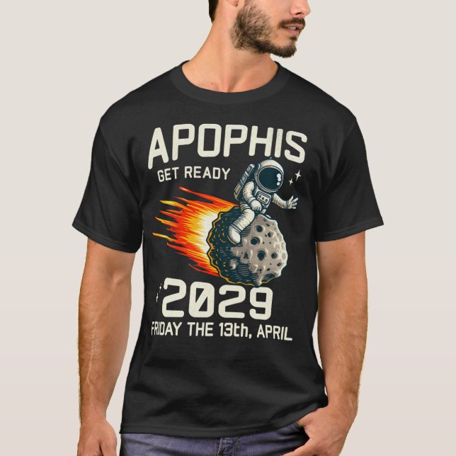 T-shirt Apophis Asteroid 2029 Astronaut drôle (Devant)