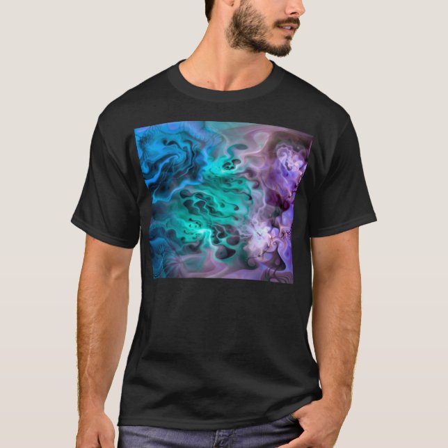 T-shirt Apophyse Abstraite Fractale I (Devant)