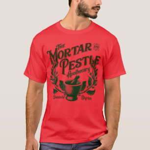T-shirt Apothécaire de mortier et de pilon