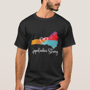 T-shirt Appalaches fort - ouragan Helene désastre