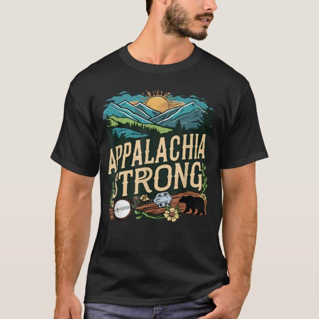 T-shirt Appalachia (Devant)