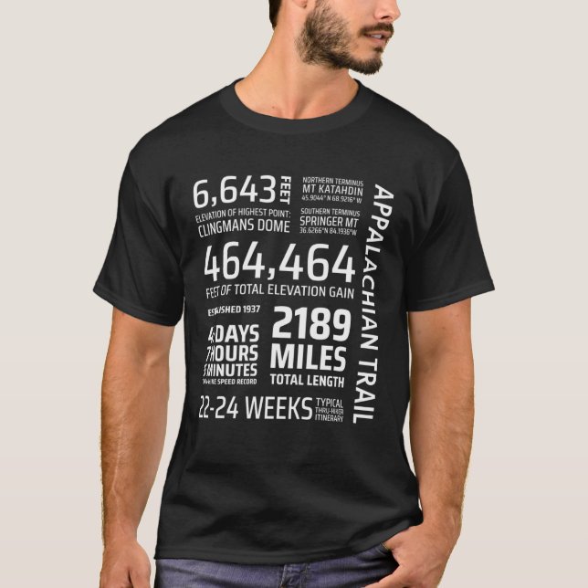 T-shirt Appalachian Trail Angel Crew Runner Section Hiker  (Devant)
