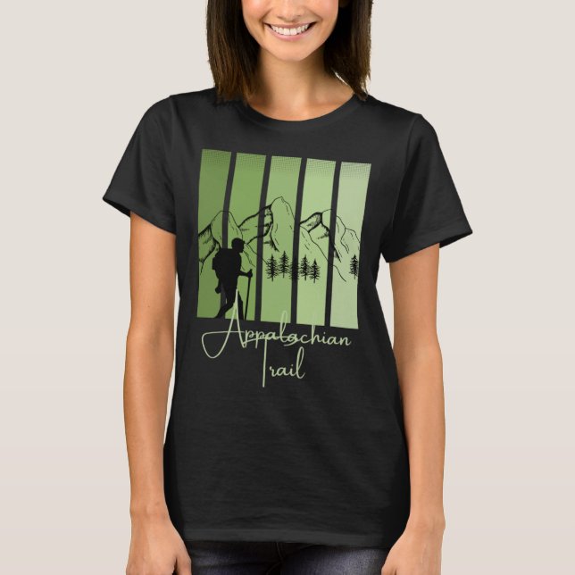 T-shirt Appalachian Trail Hiking National Park East Coast  (Devant)