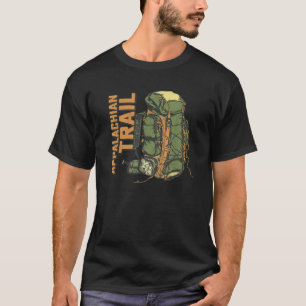 T-shirt Appalachian Trail Vintage Randonnée sac à dos Retr