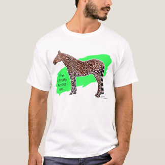 T-shirt Appaloosa final de léopard