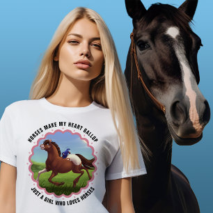 T-shirt Appaloosa Horse Bluebird personnalisable