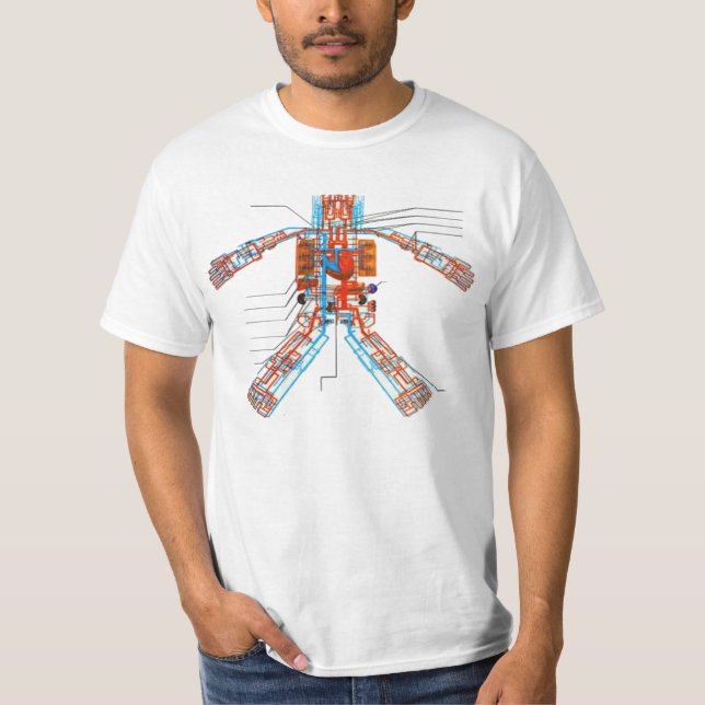 T-shirt Appareil circulatoire (Devant)