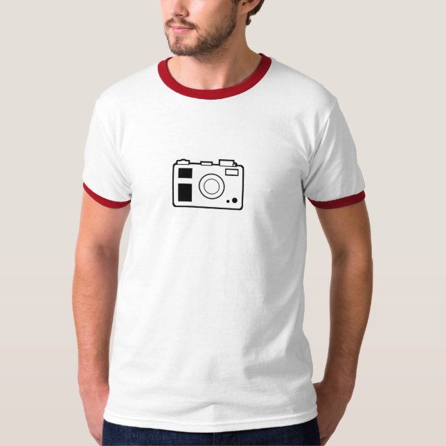 T-shirt Appareil-photo (Devant)