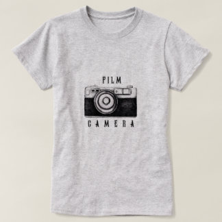 T-Shirt Appareil Photo Argentique