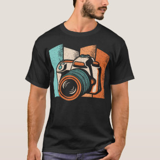 T-shirt Appareil Photo Rétro Amour Photographie Vintage Ph