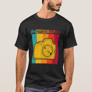 T-shirt Appareil Photo Rétro Photographie Miroir Reflex Ob