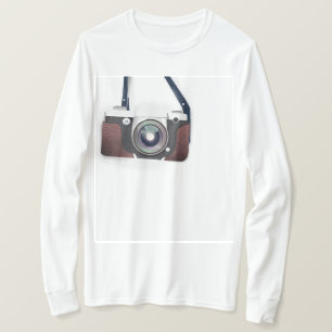 T-shirt Appareil photo vintage de style rétro