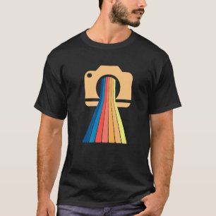 T-shirt Appareil photo vintage Retro Photographe Lens