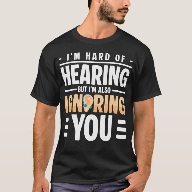 T-shirt Appareils Auditifs Pour Malentendants (Devant)
