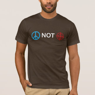 T-shirt Appareils de pointage de paix pas