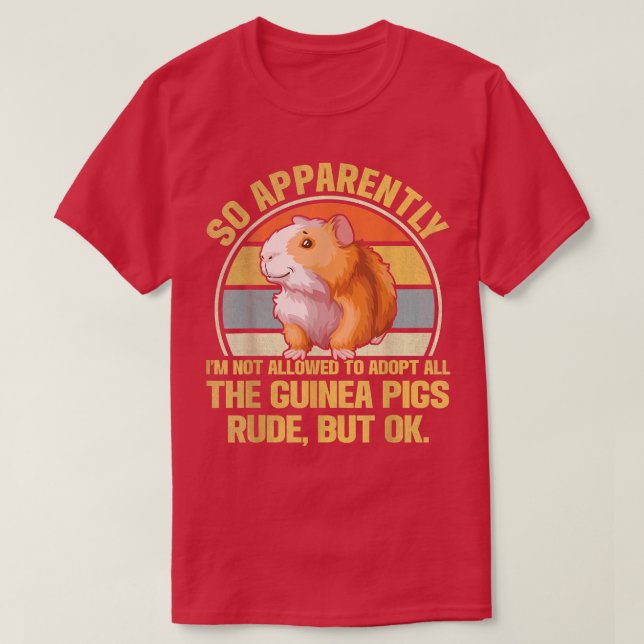 T-shirt Apparemment, je ne suis pas autorisé à adopter tou (Design devant)