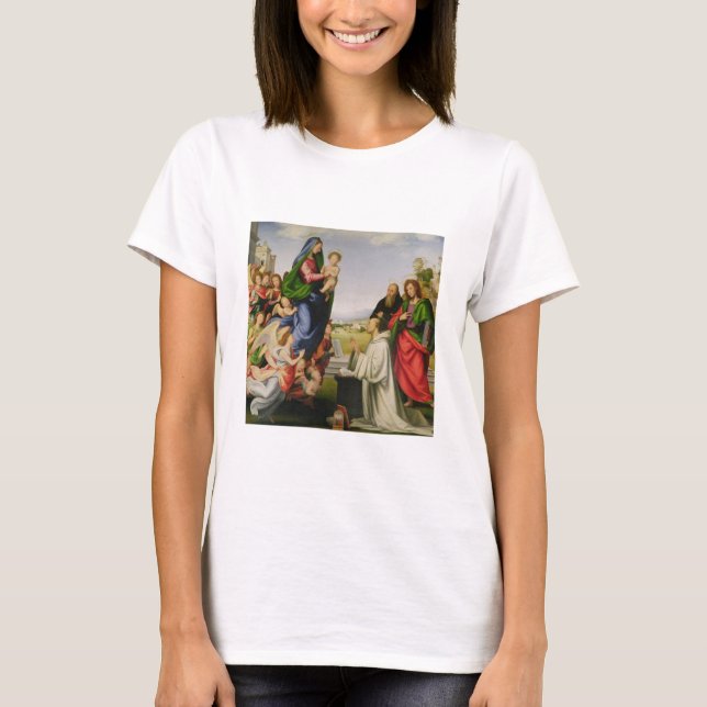 T-shirt Apparition de la Vierge à Saint-Bernard, 1504-07 ( (Devant)