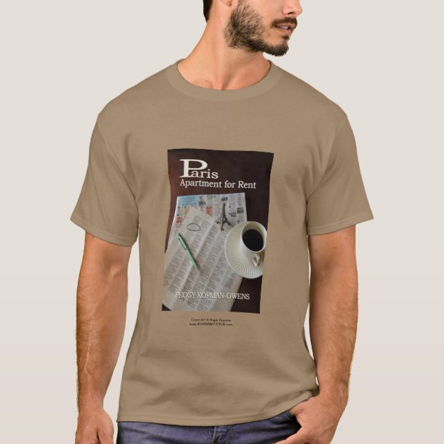 T-shirt "Appartement à louer à Paris" (Devant)