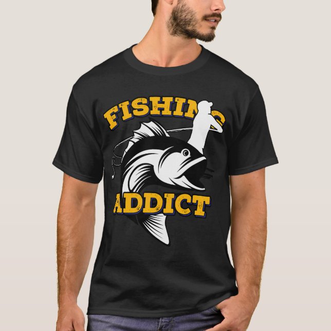T-shirt Appât de crochet dessin ORANGE PAR GRV (Devant)