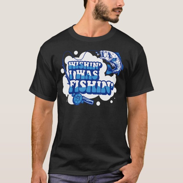 T-shirt Appât Le Plus Gros Poisson Accroché Pêche Capture (Devant)