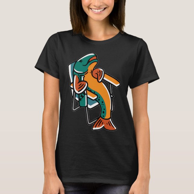 T-shirt Appâts de dessin Orange ORANGE PAR GRV (Devant)