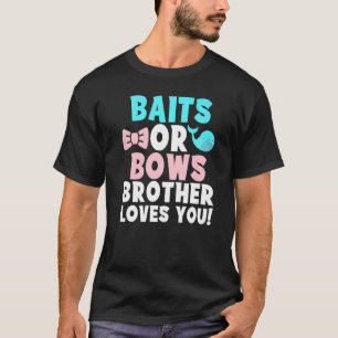 T-shirt Appâts Ou Rubans Frère T'aime Famille Révélation D