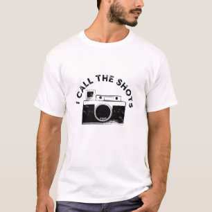 T-shirt Appel à la photo d'art vintage