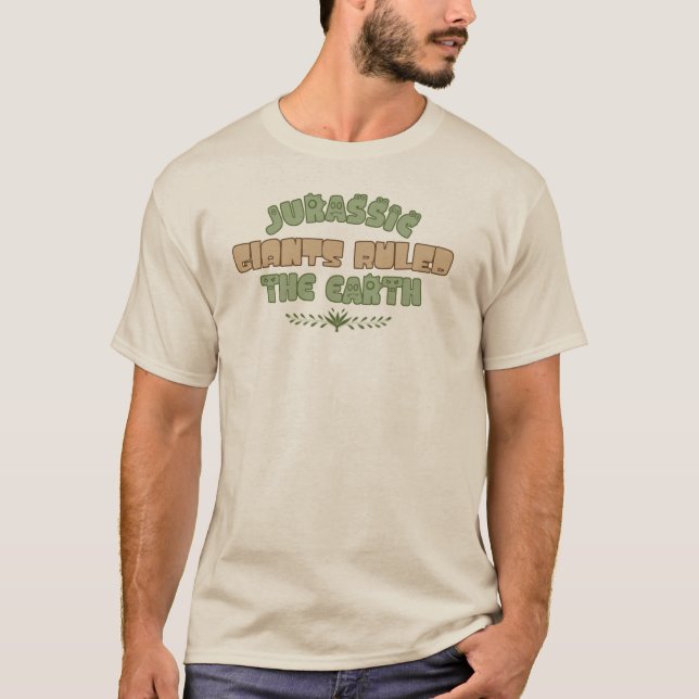 T-shirt Appel de bête jurassique (Devant)