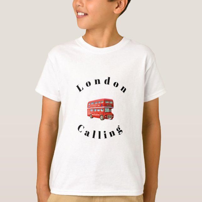 T-shirt Appel de Kid London (Devant)