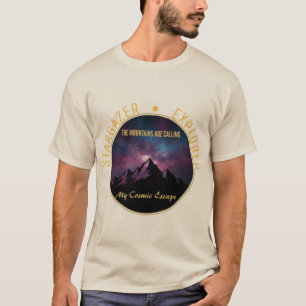 T-shirt Appel de la Montagne Cosmique