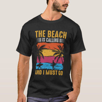 T-shirt Appel de plage