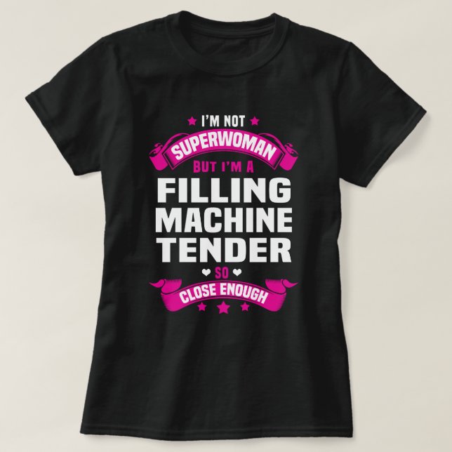 T-shirt Appel d'offres de la machine de remplissage (Design devant)