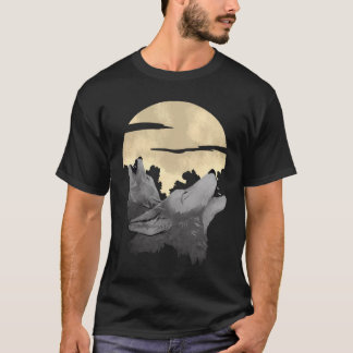 T-shirt Appel du loup de la liberté