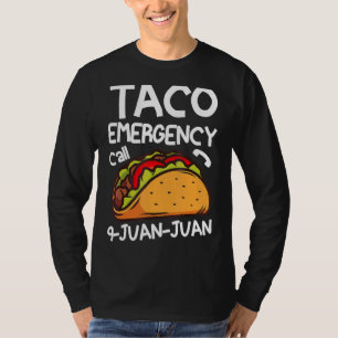 T-shirt Appel d'urgence Taco 9 Juan Juan Cinco De Mayo 5